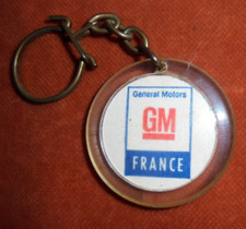 Porte-clés key Ring General Motors GM FRANCE Emission spéciale 24 H du Mans 1966