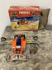 Mask Kenner vintage vehicule FIREFLY loose quasi Complet + Boîte 1985 bon Etat