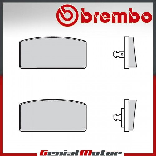 Plaquettes brembo frein - brembo,