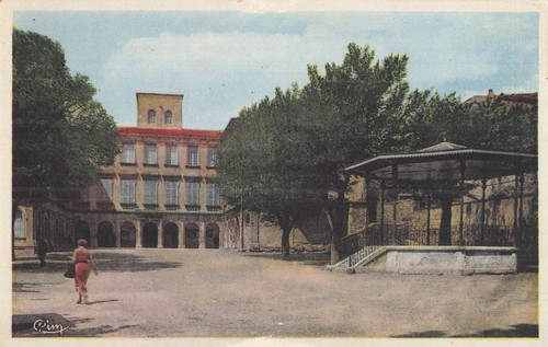 Valreas place kiosque - valreas,