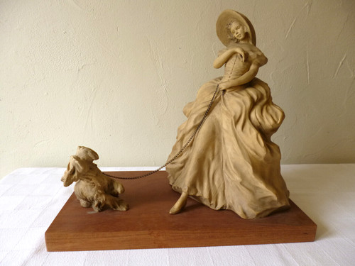 Sculpture groupe terre - en,