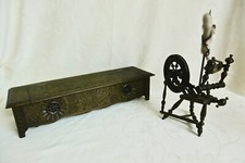 LOT BANC-COFFRE (L 41 cm) ET