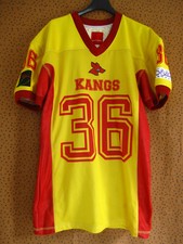 Maillot Kangourous de Pessac Kangs Football Americain Shirt Vintage #36 - M
