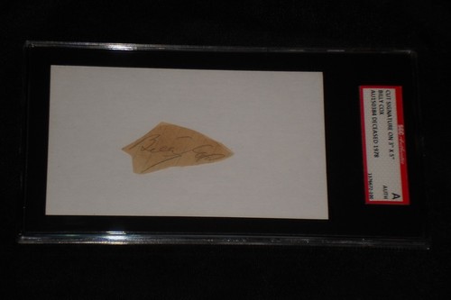 Billy cox signed - cox, autographed