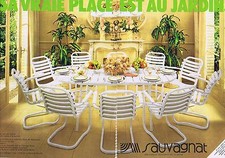 1977 Advertising 016 Sauvagnat Advertising Garden Furniture (2 Pages)