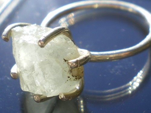 Rare bague artisanale cristal - rare,