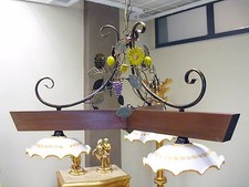 Barbell Lustre Rustique Fer