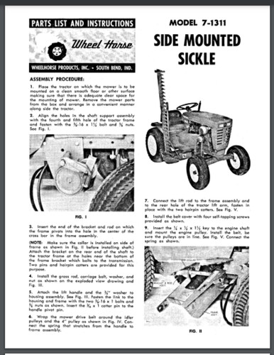 Wheel horse lawn garden - horse,