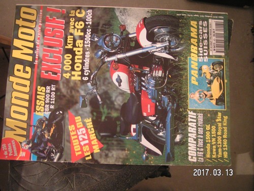 Monde moto n 43 - moto, panorama