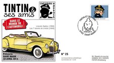 FDC BELGIQUE "TINTIN et ses