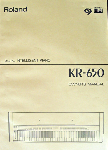 Roland 650 digital - roland,