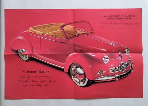 Original french brochure - french, la