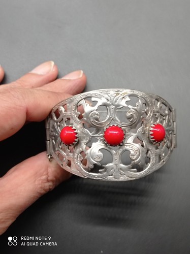Ancien bracelet manchette - bracelet,