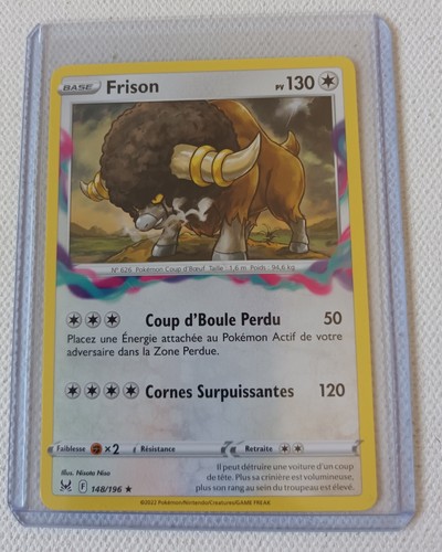 Carte pokémon rare frison - rare,