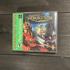 The Legend of Dragoon (PS1, 2000) Greatest Hits –CIB w/ Manual– Tested & Working