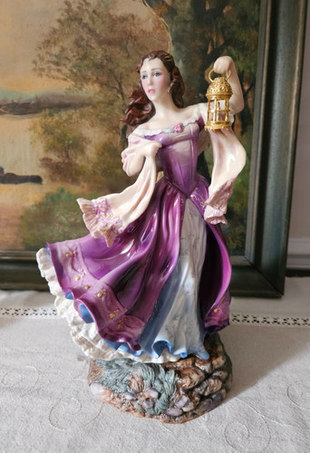 Statue porcelaine franklin - en,