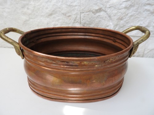Antique flower pot - antique, pot,