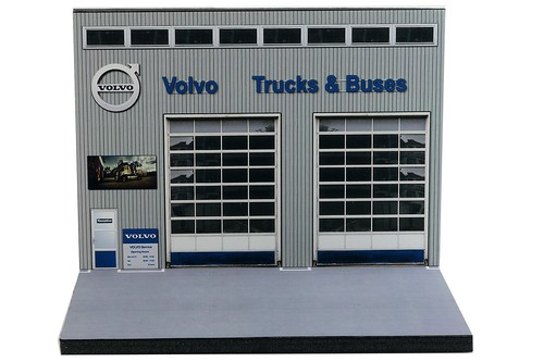 007 diorama garage - #ho-2-a-a-007,