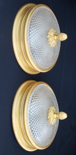 Paire plafonnier appliques - plafonnier, /appliques