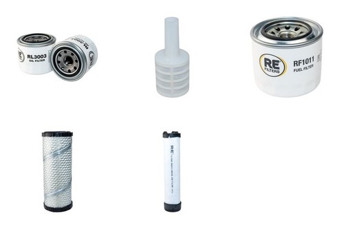 Filtre kit pour komatsu pc30 - pour,