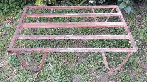 Piétement table basse