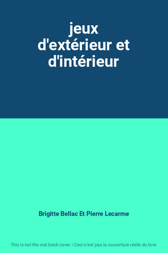 Jeux extérieur et - jeux, d'extérieur
