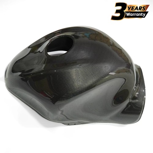 Carbon fiber black gas tank - carbon,