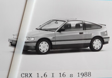 Photo Presse HONDA CRX 1.6i -