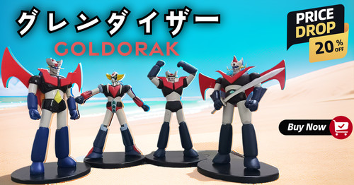 Lot figurines goldorak - lot,