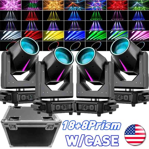 380w led 8prism moving - 18+8prism,