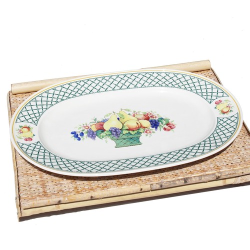 Grand plat service ovale - grand, de