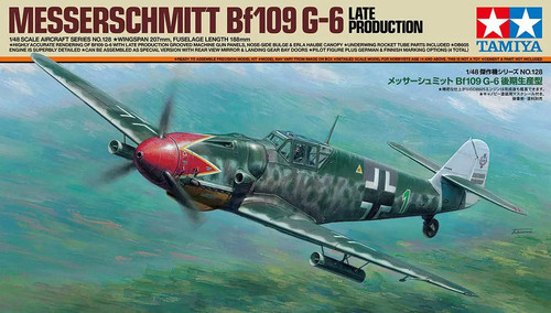 Tamiya messerschmitt bf109 6 - messerschmitt,