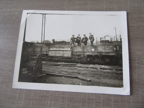 Photo originale cheminots 1920 - photo,