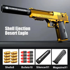 Desert Eagle – Pistolet Jouet À Éjection De Coque, Pistolet Airsoft, Balle En Mo