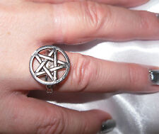ESOTERICISM RING TALISMAN PENTACLE PENTAGRAM PENTAGRAM PROTECTION MAGIC 