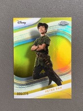 2025 Topps Chrome Disney PETER PAN Yellow Refractor /275!