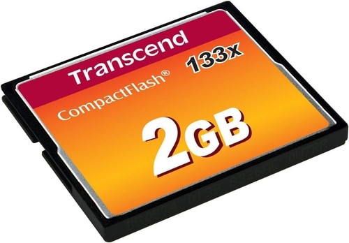 Cartes compact flash 133 2gb - compact,