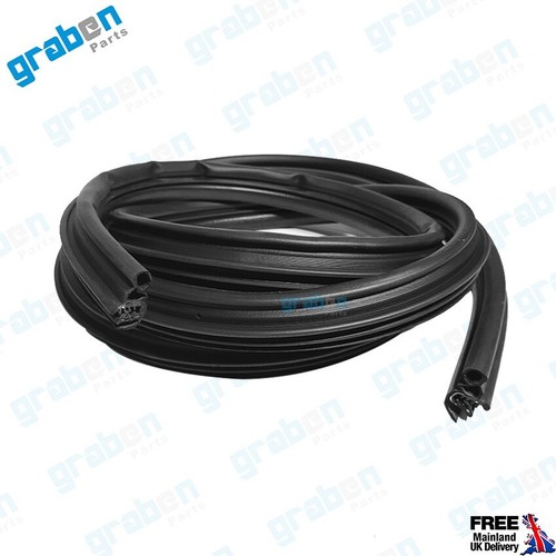 Front door rubber - front,