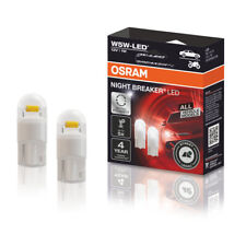 LED Still Light White Osram Nightbreaker with Road Approval 6000K 12V W5W 
