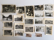 lot 21 ancienne photo MOTO