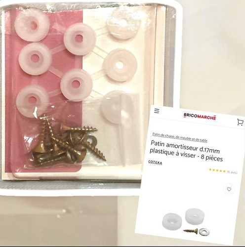 Lot patins amortisseurs - 8, /
