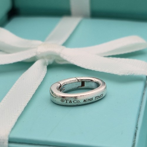 Tiffany oval clasping - &,