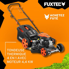 Tondeuse à gazon thermique FX-RM5396 53cm 4 temps 196cm3 autotractée