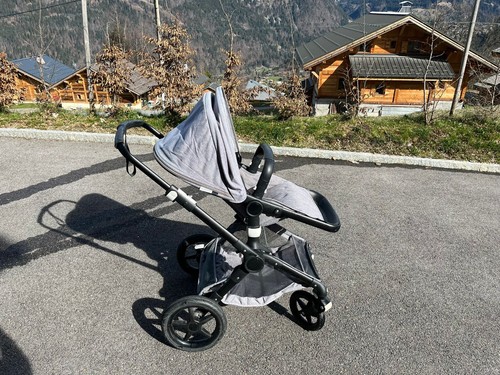 Poussette bugaboo fox gris - poussette,