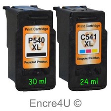 Cartouches d'encre compatibles CANON série PG-540 XL / CL-541 XL ( PG540 CL541 )