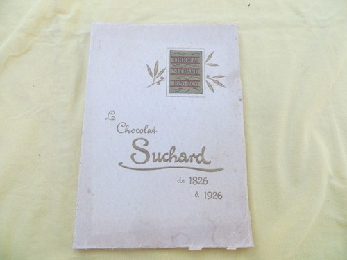 Chocolat suchard 1826 à - chocolat,