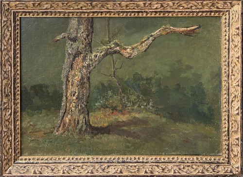 Antique original oil painting - antique,