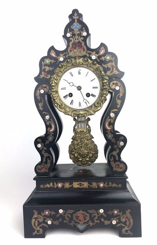 Pendule napoleon iii bois - en,