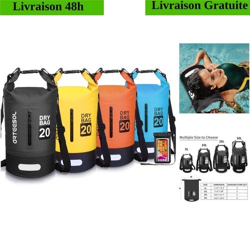 Sac étanche 10l 20l - étanche, 30l