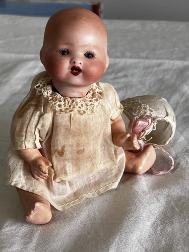 Ancienne petite poupée - ancienne, tête
